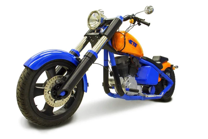 Da TE Connectivity arriva la moto stampata in 3D