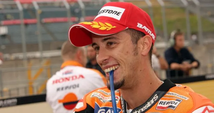 Andrea Dovizioso con Tech 3 Yamaha nel 2012. E' ufficiale