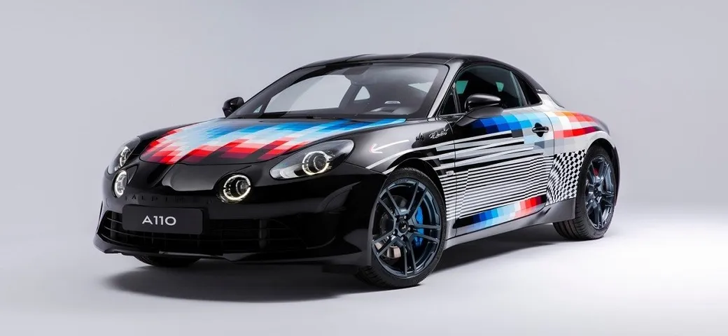 Alpine A110 X Felipe Pantone: opera d’arte in serie limitatissima