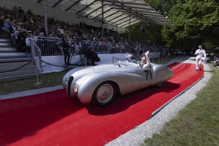 La BMW 328 “Bügelfalte” è la Best of Show del Concorso d'Eleganza di Villa d'Este