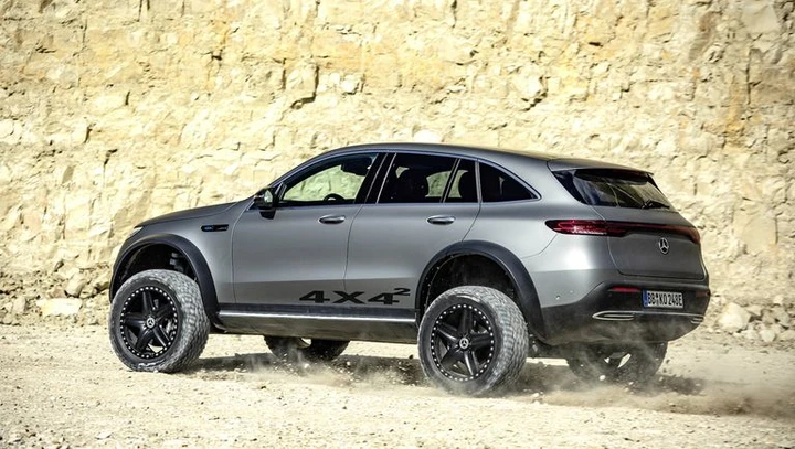 Mercedes-Benz EQC 4x42 concept: l'elettrica più off-road della Stella