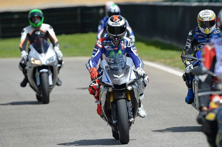 Jorge Lorenzo, istruttore per un giorno