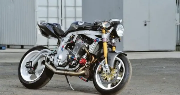Una GSX-R 1100 Café Racer da 500 cv