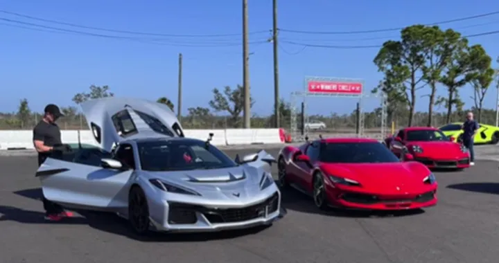 Italia vs USA, Ferrari contro Corvette sul quarto di miglio: chi vince