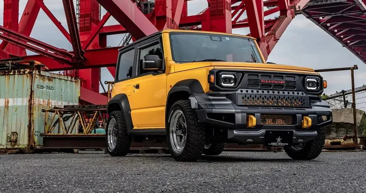 Suzuki Jimny diventa un mini Hilux con un kit speciale