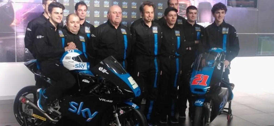 SKY: Presentazione Team Sky VR46 Moto3 e programma MotoGP 2014 [FOTO]