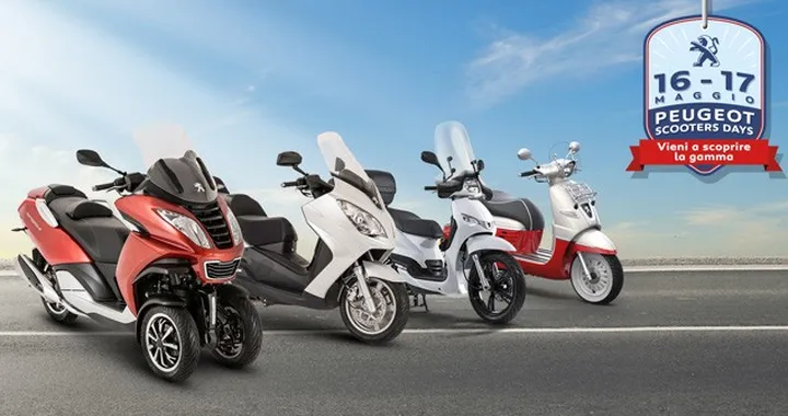 Peugeot Scooters Days: 16 e 17 maggio 2015