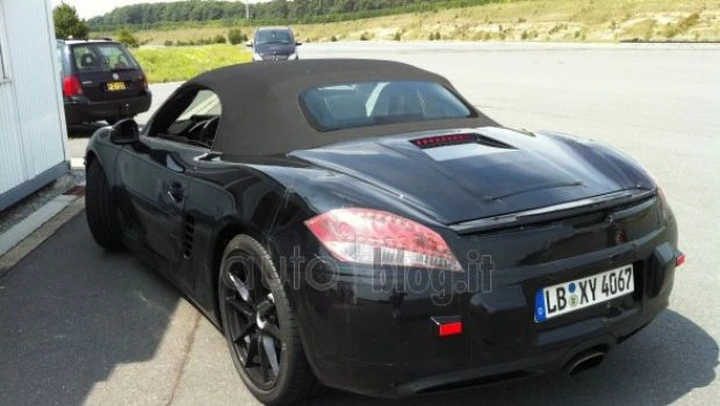 Foto spia nuova Porsche Boxster
