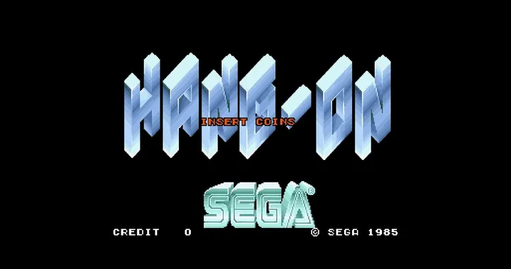 Hang-On | videogioco coin-op anni '80 | Introduzione e modalità Demo