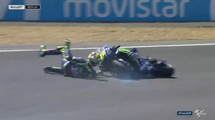 Le Mans, dominio Yamaha. Vinales, gara e leadership. Rossi a terra sul più bello