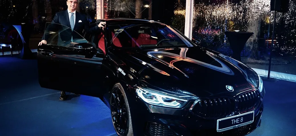 BMW Serie 8 Gran Coupé: svelata nel cuore della Capitale