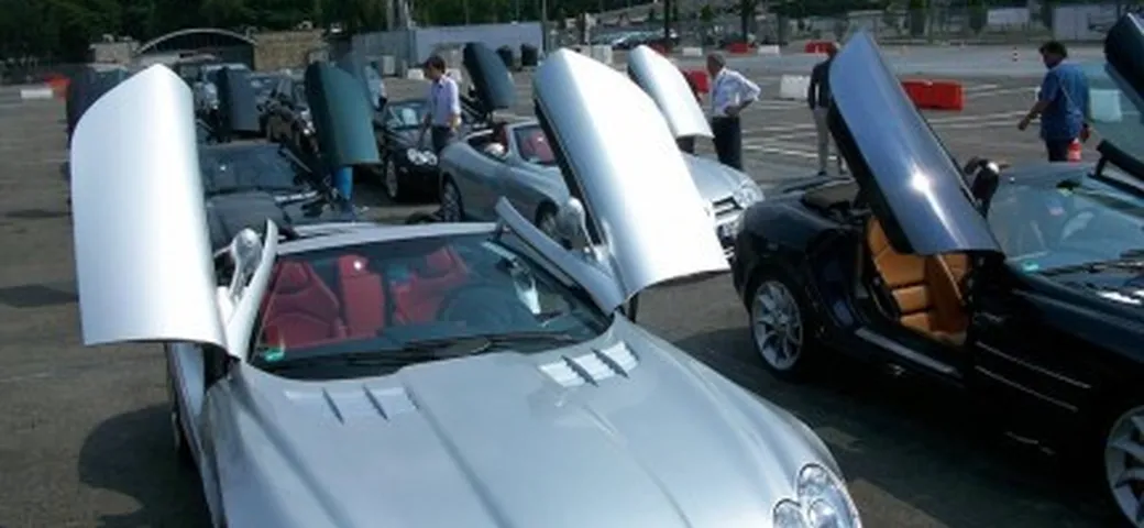 A Monza con Mercedes AMG e McLaren SLR