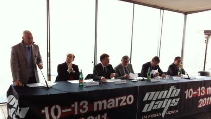 Motodays: Presentata oggi a Roma l'edizione 2011