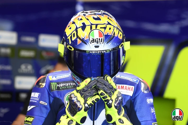 Valentino Rossi: ecco il casco speciale per Misano
