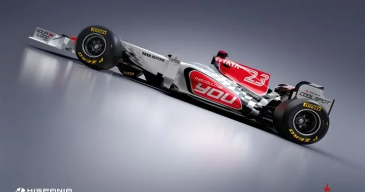 HRT F111 Formula 1 2011