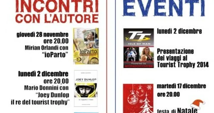 Incontri con l’autore da Ciapa la Moto