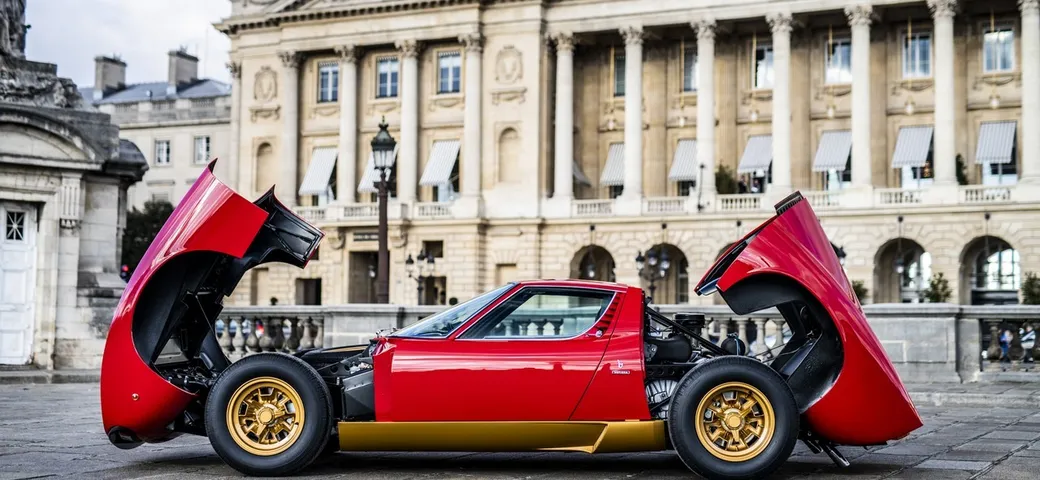 Auto storiche: la Lamborghini Miura SV di Todt a Rétromobile
