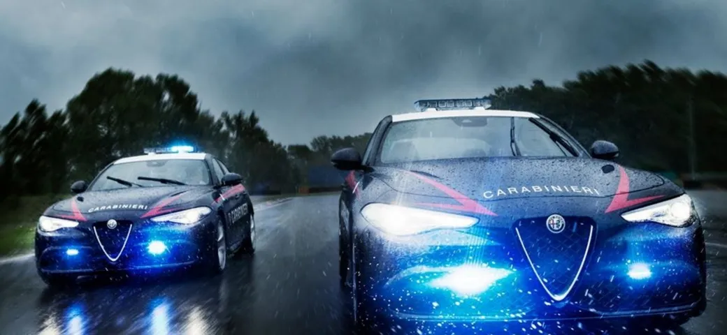 Alfa Romeo Giulia Carabinieri: nuove foto