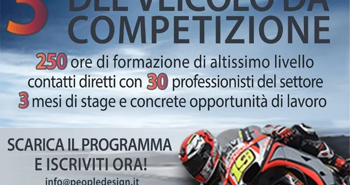 Master in Ingegneria del Veicolo da Competizione