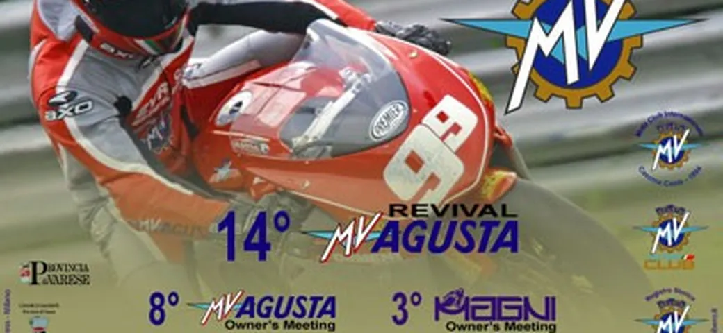 14° Revival MV Agusta e 8° Raduno possessori MV