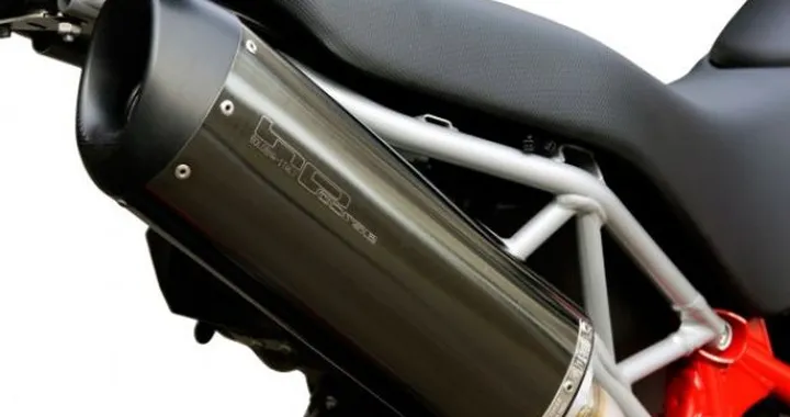 HP Corse: Silenziatore SPS Evo_1 per Ducati Hypermotard 796