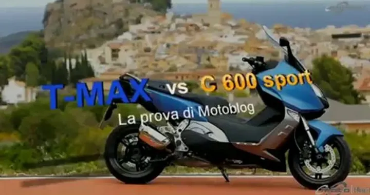 BMW C600 Sport vs Yamaha TMAX: il Video Test di Motoblog - 1a parte