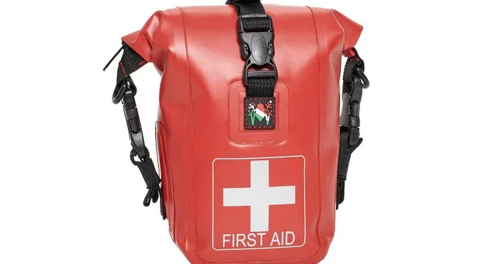 Borsello moto Amphibious Frog Aid con kit primo soccorso