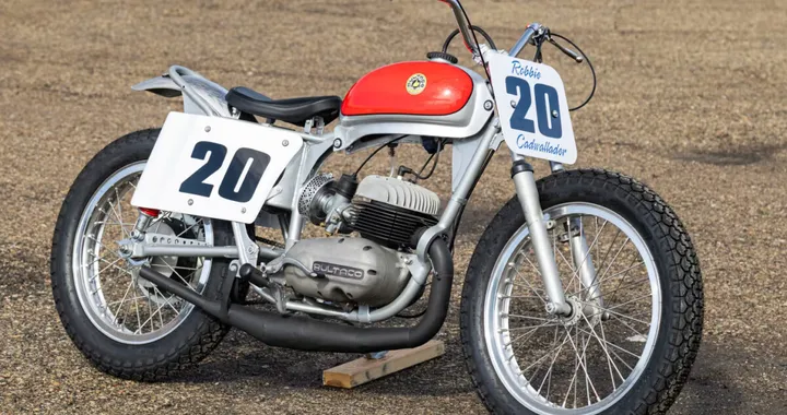 Bultaco Sherpa S 1963: all'asta la rara Flat Tracker di Kanemoto