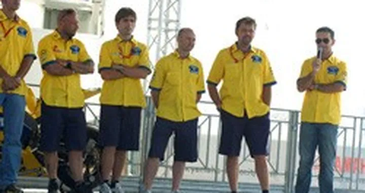 I protagonisti della festa Yamaha