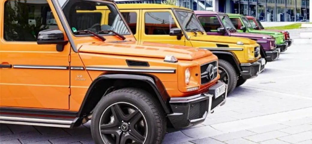 Mercedes Classe G: arriva la Crazy Color Edition