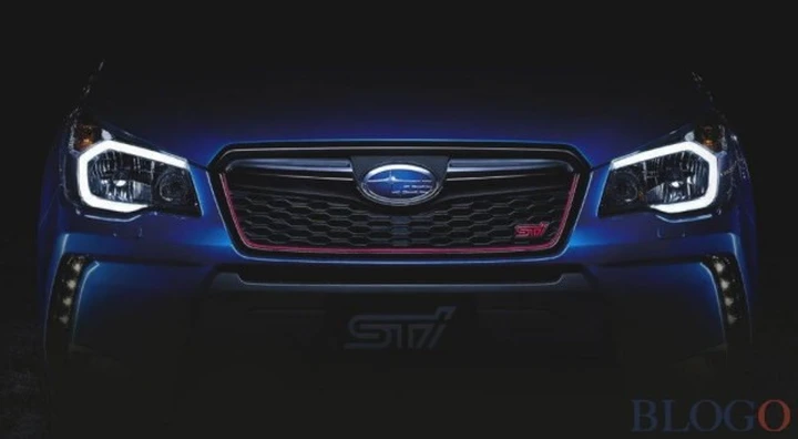 I teaser della Subaru Forester STI