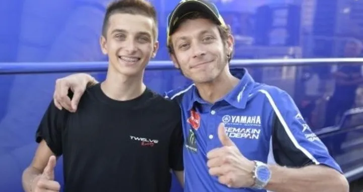 A Luca Marini (fratello di Rossi) il premio Fair play 2014