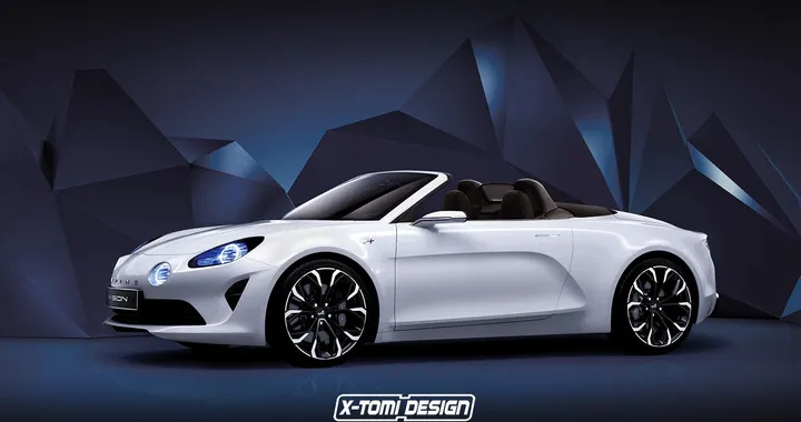 Alpine Vision Spider Concept: ecco il render