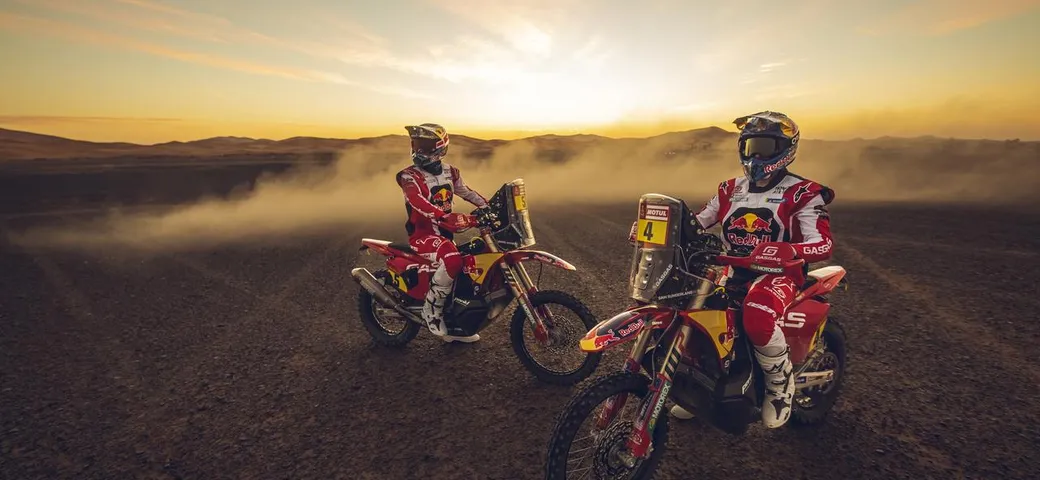 Red Bull GasGas Factory Racing si prepara per la Dakar 2024