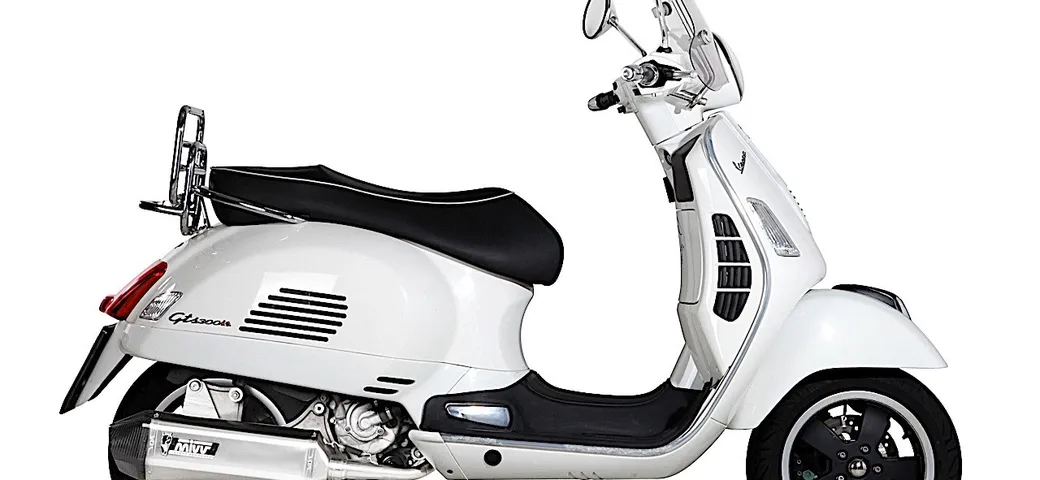 Mivv: nuovi scarichi per Vespa GTS 300