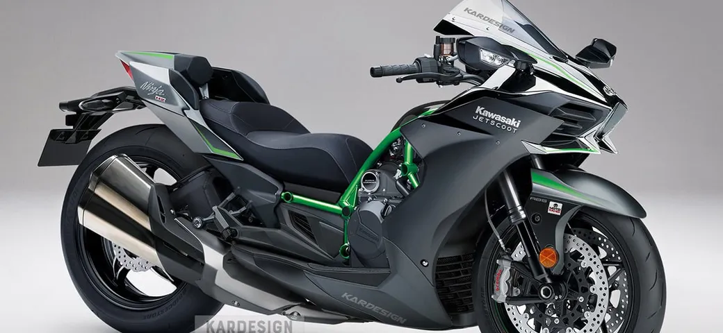 Kawasaki H2 Jetscoot: il 