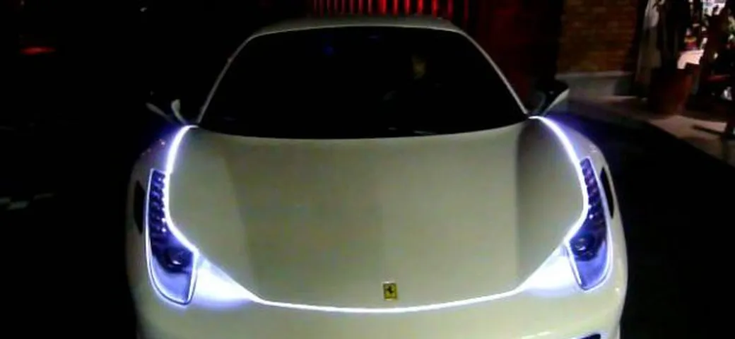 Ferrari 458 Italia by Phkosugi: quando il LED diventa  da brividi...