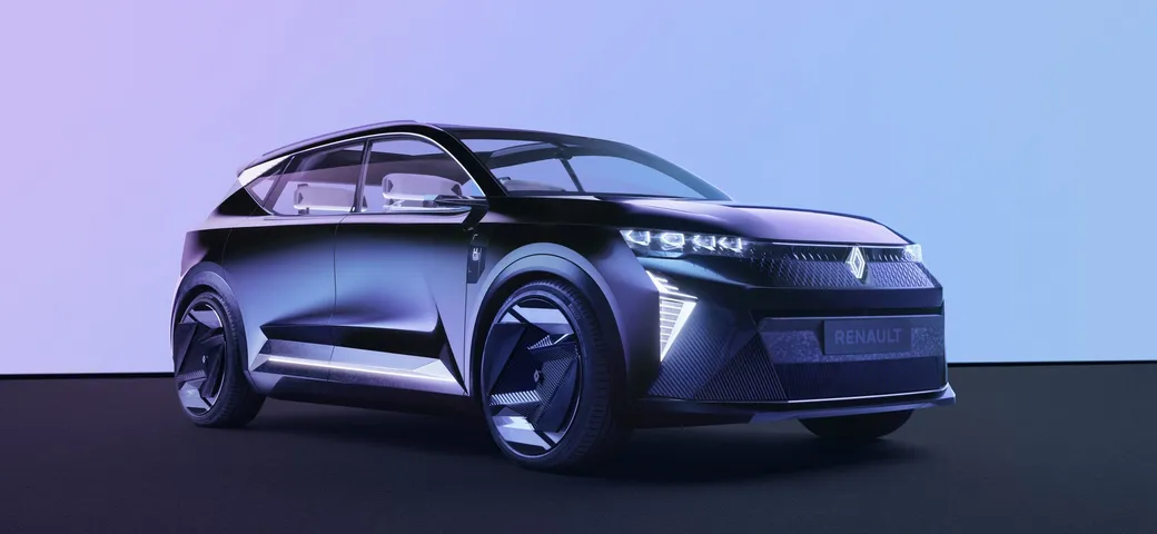 Renault Scénic Vision: la concept car francese quasi carbon neutral
