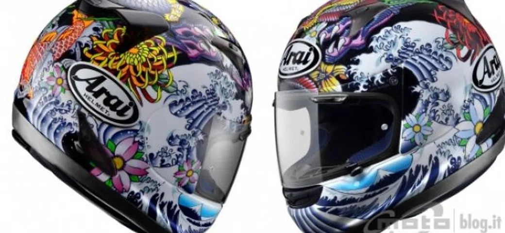 Arai Quantum Oriental Tattoo