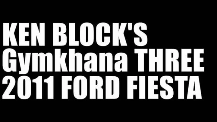 Ken Block Gymkhana 3: una Fiesta da 850 Cv per il nuovo video