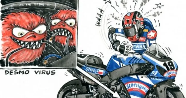 Desmo Virus sulla Yamaha di Ben Spies