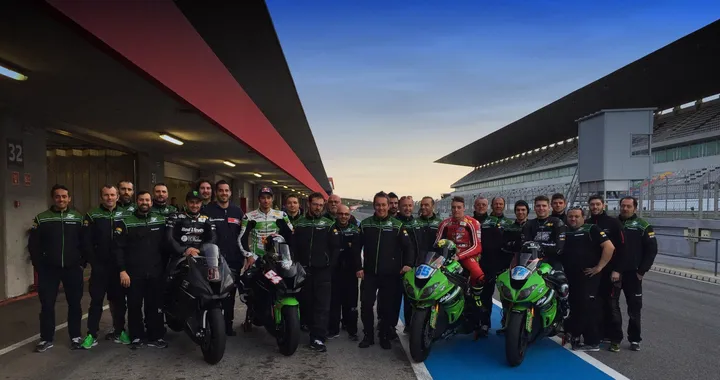 Team Kawasaki Puccetti, presentazione a Reggio Emilia