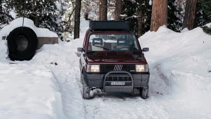 Fiat Panda 4x4 Showtime: il restomod by Kessel
