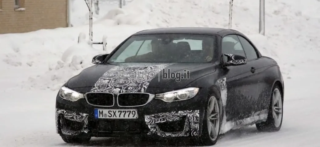 BM4 M4: la Cabrio in nuove foto spia