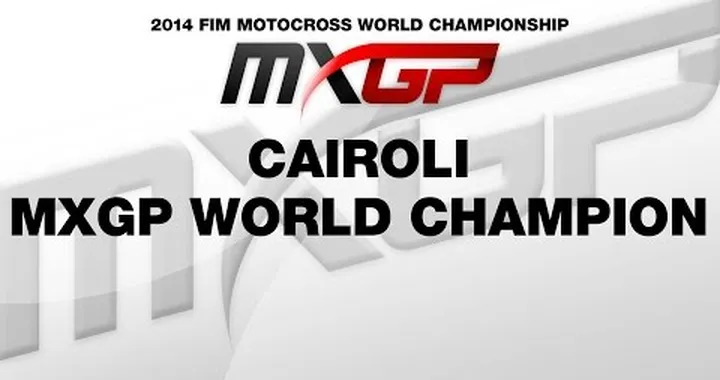 Antonio Cairoli 2014 MXGP World Champion - Motocross