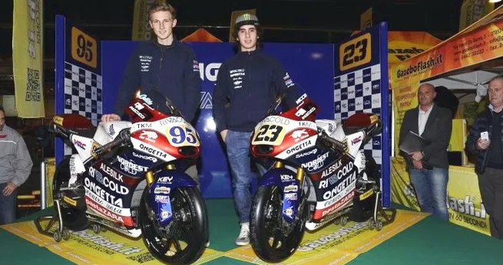 Moto3: team Ongetta Rivacold all'MBE 2016