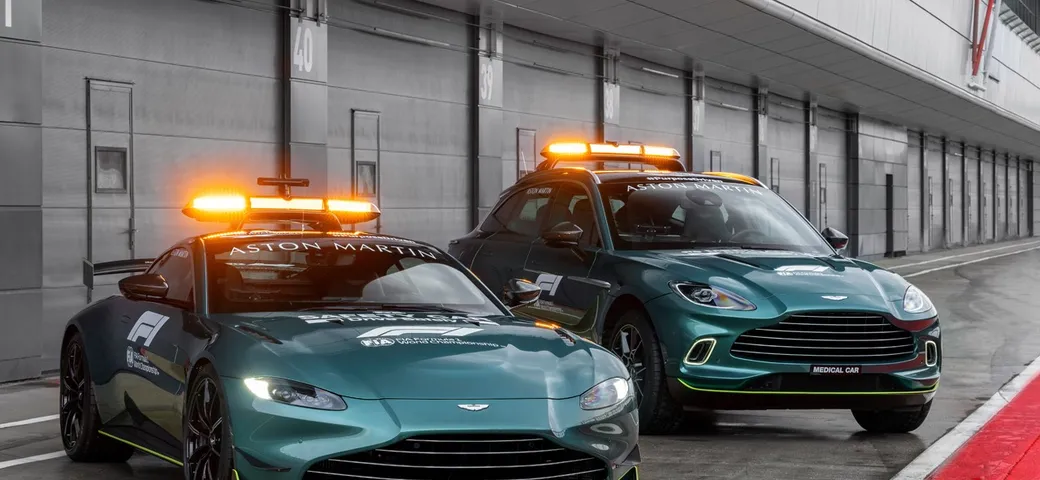 Aston Martin entra in F1 anche con le safety car