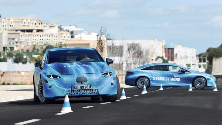 Mercedes Benz porta lo Steer-by-Wire sulla EQS: che significa