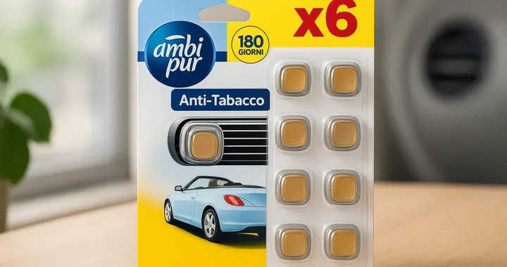 Ambi Pur Anti Tabacco a 14,99€: lo sconto che stavi aspettando