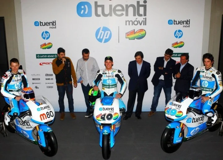 Moto2: presentato il team 40 HP Tuenti, con Espargaro anche Pons e Rabat